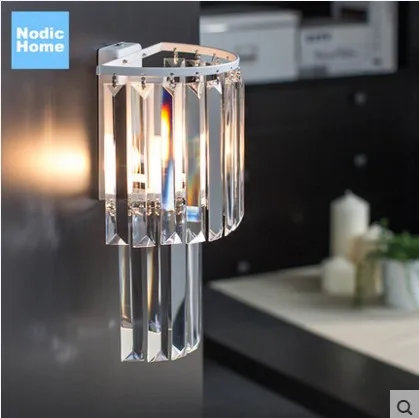 

Wall Sconce Crystal Feature Modern LED Wall Lights Lamp with 1 Light For Home Lighting Free Shipping