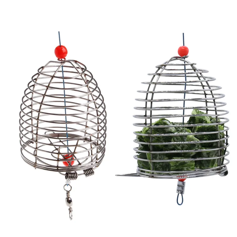 5pcs Aquarium Shrimp Food Feeder Dry Spinach Feeding Cage Stainless