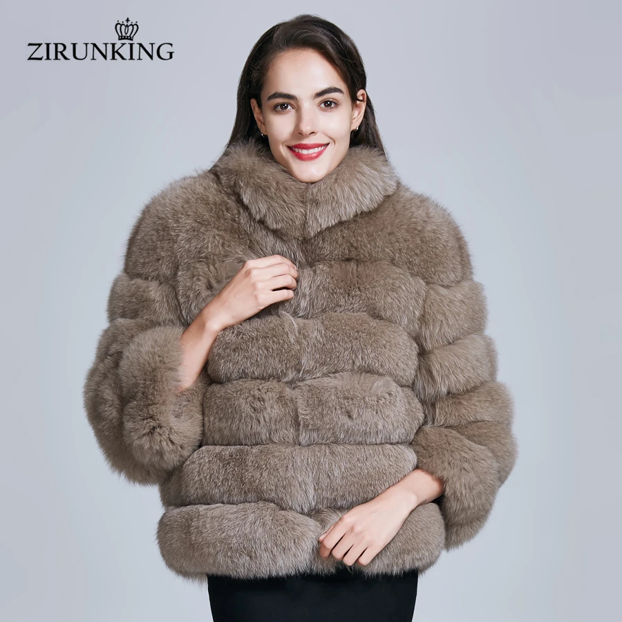 Куртка ZIRUNKING Женская с воротником стойкой Классическая теплая зимняя одежда из