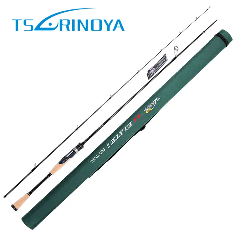 

Tsurinoya 2Secs Spinning Fishing Rod 2.13m ML/Medium Fast/4-16g/6-14lb Carbon Lure Rods FUJI Accessories Pesca Olta Spinning Rod