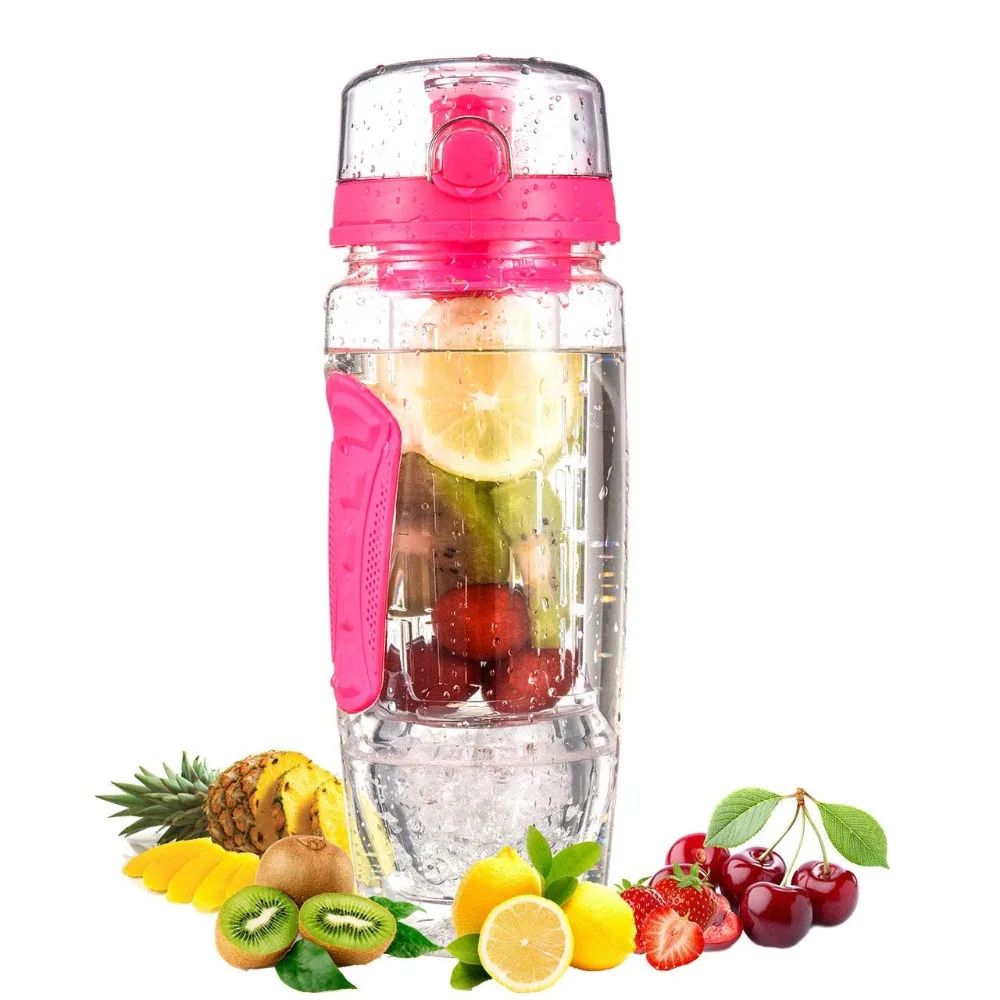 

Bicycle Water Bottle uber Bottle - 901-100ml Leak Proof Bottles for Kids School Sports Bike Cycling With Fruit Filter BPA