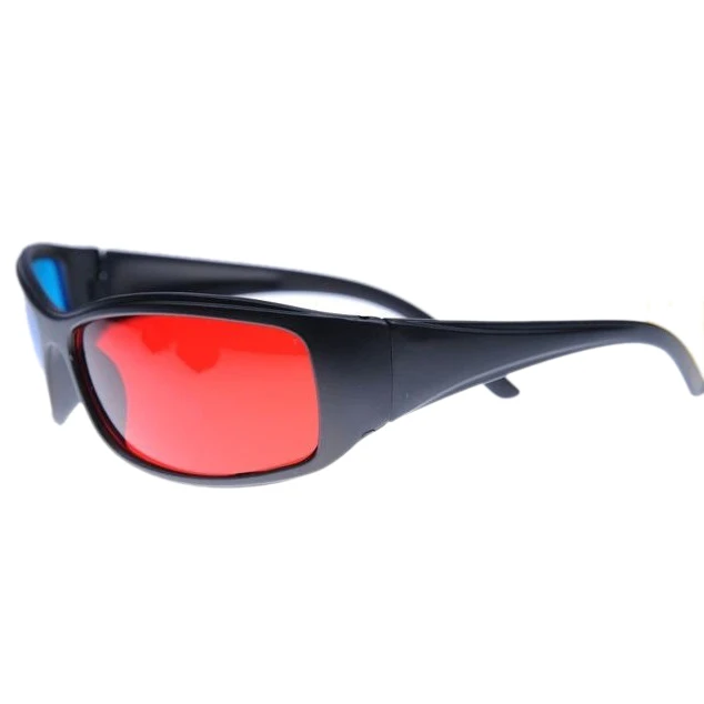 2x Red&blue Cyan Anaglyph Simple Style 3D Glasses 3D movie game-Extra Upgrade