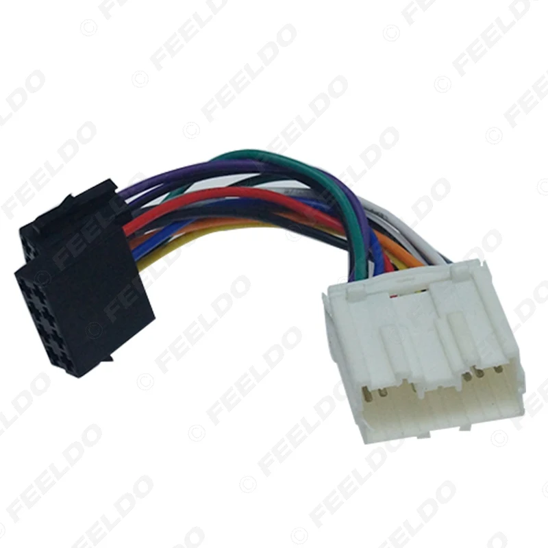 1 шт. автомобильный стерео адаптер для преобразования проводов для Mitsubishi в ISO CD Радио жгуты проводов оригинальные Головные устройства кабель