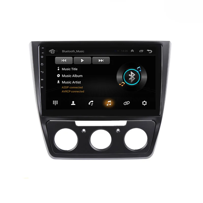 10 &quot2.5D IPS Android 8 1 автомобильный DVD видео плеер GPS для MQB Skoda Yeti 2014 2015 2016 2017 аудио