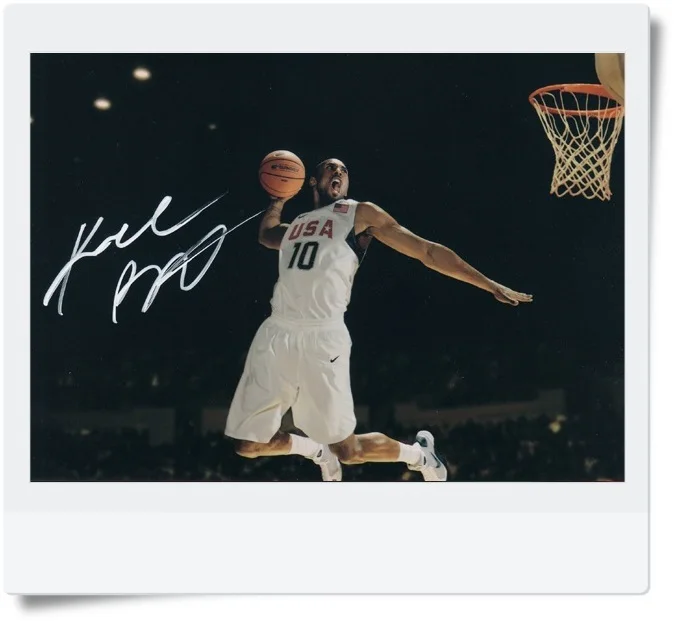 signed Kobe Bryant autographed original photo 7 inches free shipping