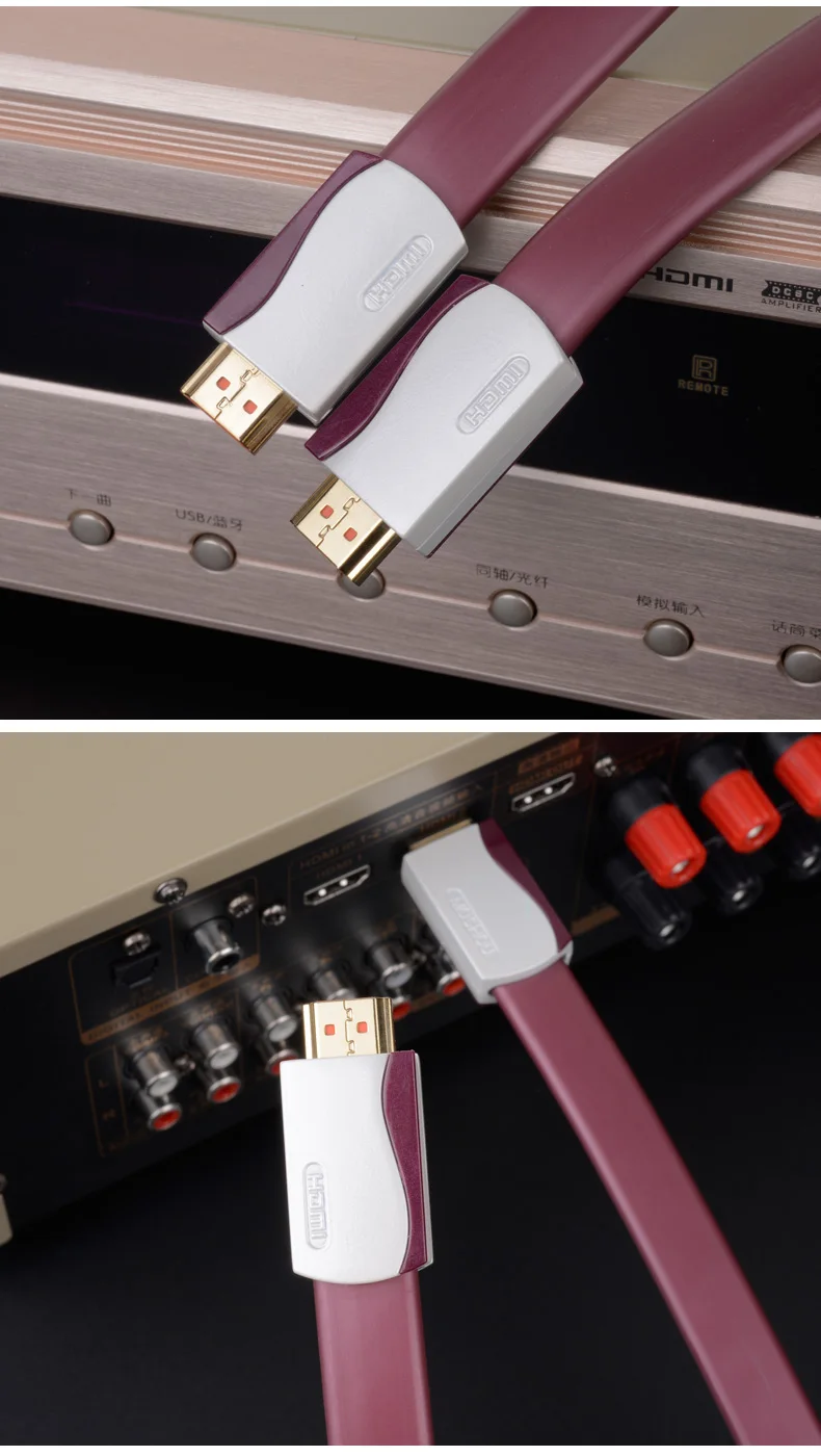 HDMI 2.0b кабели 18 Гбит/с 4 k@ 60 Гц Ультра высокая скорость Совместимость с Apple Roku samsung QLED LG sony tv Video MOSHOU
