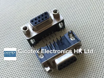 

10pcs/lot D-SUB RS232 Connector DR9 Female