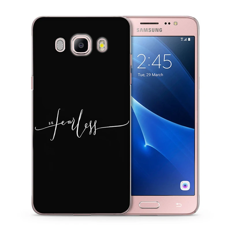 Вдохновляющие мотивирующие цитаты Чехлы для мобильных телефонов Samsung Galaxy J1 J3 J5 J7