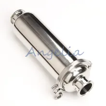 3/", 1", 1-1/", 1-1/2", ", 2-1/2" санитарный трубный фильтр SS304 зажим OD 50,5 мм 64 мм 77,5 мм