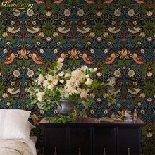 Beibehang papel де parede 3D Американский пасторальный цветы обои рулон гостиной спальни потолок Настенные обои для стен 3D