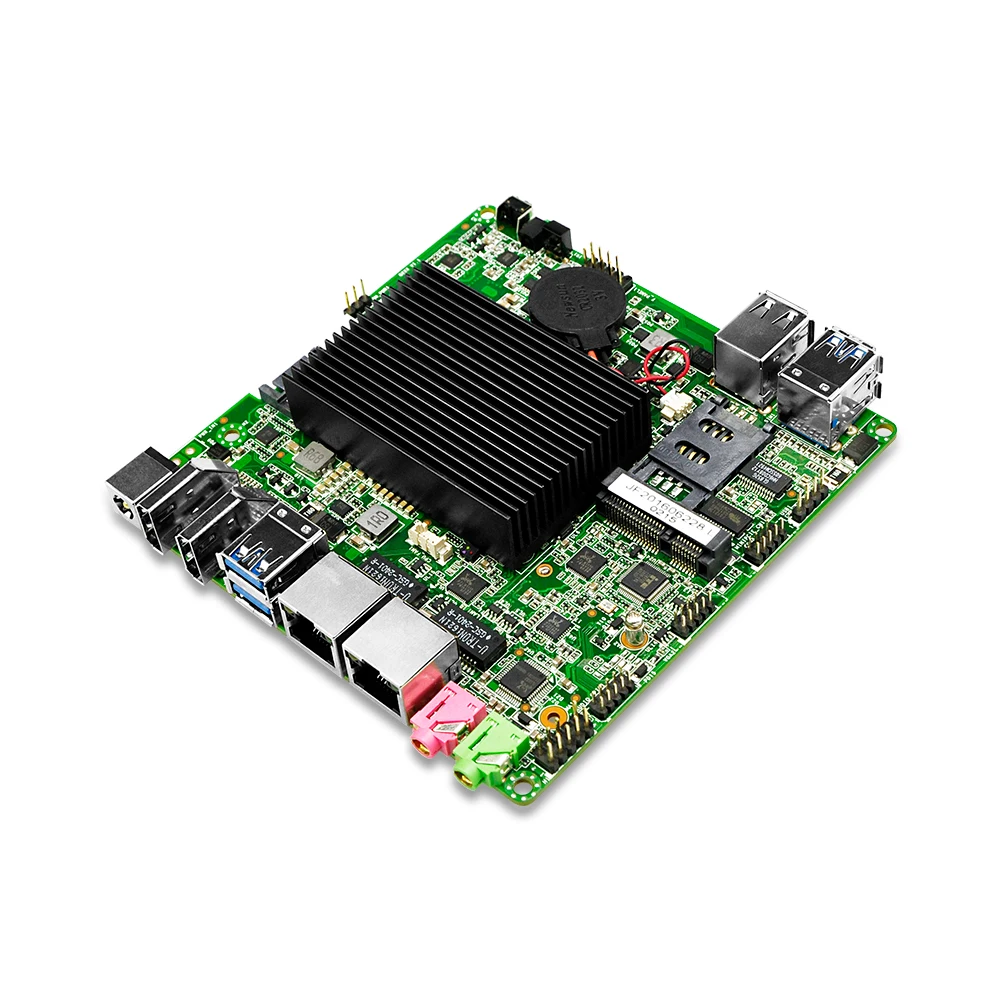 Двойная Nics Mini ITX материнская плата Q3160G2 P celeron J3160 четырехъядерный AES NI с низким