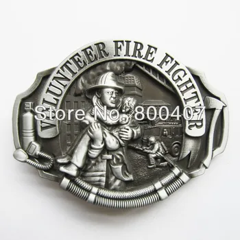 

Wholesale Retail Vintage Original Volunteer Firefighter Belt Buckle BUCKLE-OC009 Brand New In Stock Free Shipping