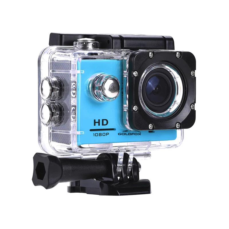 HD 1080P спортивная экшн-Камера 2," ЖК-экран 120D 12MP Подводная Водонепроницаемая видеокамера для записи s Спортивная камера 5 цветов