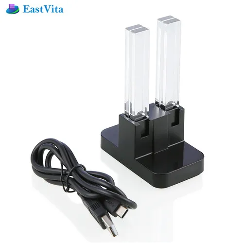 EastVita 4 в 1 Dual USB игры зарядки для Nintend светодио дный Swith светодиодный геймпад Зарядное устройство Док-станция Подставка для Nintend переключатель контроллер