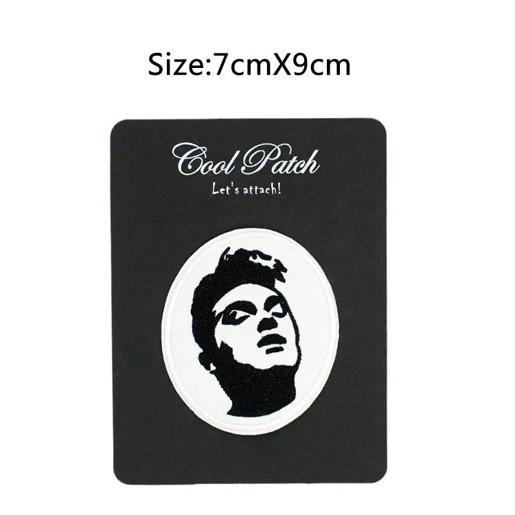 3.5" Music Band Embroidered Iron On Patch Tshirt TRANSFER MOTIF