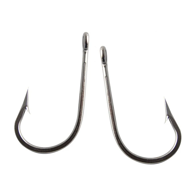 Easy Catch 10pcs/lot Stainless Steel Big Fishing Hook 7691 Southern Tuna Shark  Fishing Hooks