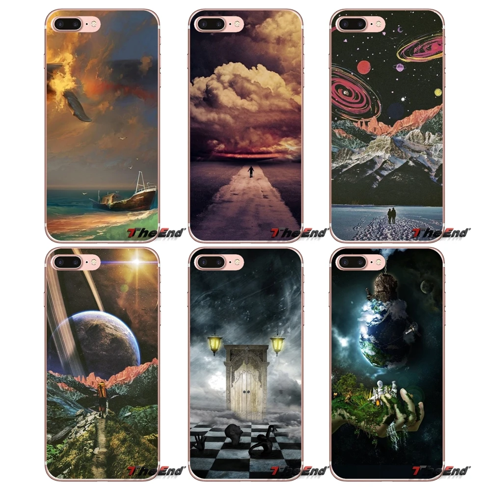 SURREAL ART Greatest чехол-оболочка для мобильного телефона iPhone X 4 4S 5 5S 5C SE 6 6S 7 8 Plus Samsung Galaxy