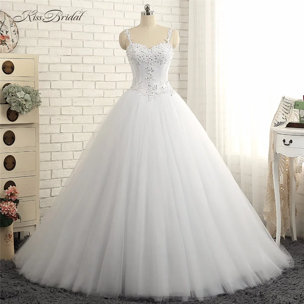 Robe de mariage Потрясающие Красивые свадебные платья трапециевидной формы с глубоким вырезом без рукавов белые свадебные платья невесты