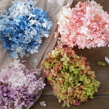 

Hydrangea Bulk Eternal Life Flower Diy Material Package Glass Cover Do Petal Headwear Candle Making supplies velas de cera