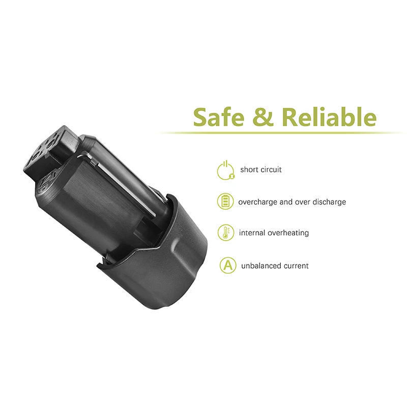 Перезаряжаемый литий ионный аккумулятор bonacell 1 шт. для AEG Ridgid L1215 Repalacement BS12C BS12C2 BSS12C