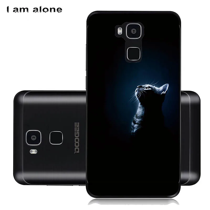 Чехлы для телефонов I am alone Для Doogee Y6 5,5 дюймов, мягкие сумки из ТПУ для мобильных телефонов с рисунком, модные чехлы для Doogee Y6 - Цвет: Soft TPU HH72