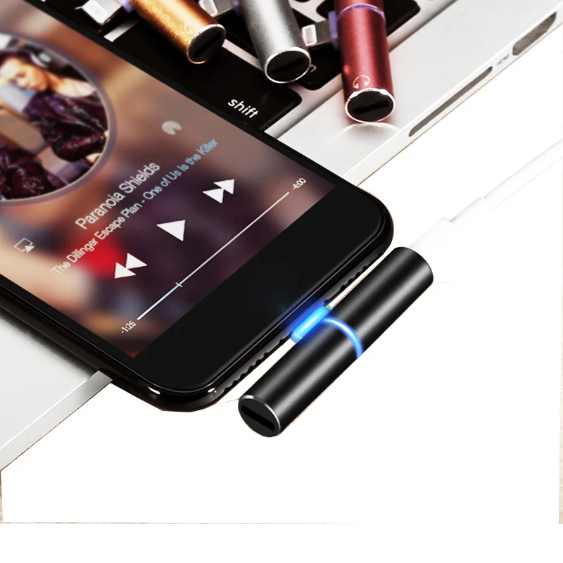 Adapter For Lightning 3 5mm Headphone Jack For iPhone X 10 8 7 Plus Adaptador For Lightning Audio Cable Charger Splitter Adapter