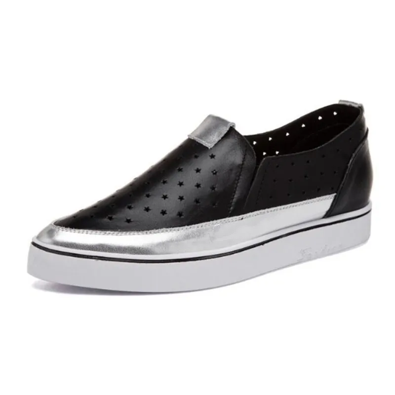Spessore Beige Vendita avorio Da Casual Moda Nero Selvaggio Paillettes Scuro Paragrafo Scarpe Alla grey 2018 Di E il Single Il Estate Donna Semplice Primavera Nuovo wq7H6H