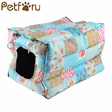 

Petforu pet Hanging Warm House Cotton cat Hammock Small Animals Nest cat Rabbit Squirrel Ferret Guinea Pig Bed House Cage