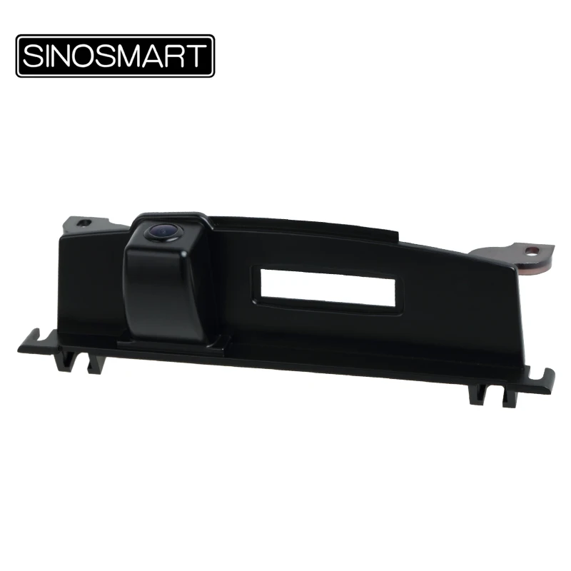 

SINOSMART In Stock HD Car Rear View Parking Reverse Camera for Nissan Tiida Firm Installation in Rear Trunk Handle