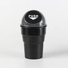 Высокое качество автомобильный мусорный бак Автомобильная корзина для мусора мусорный футляр держатель мусорный ящик Автомобильный Стайлинг