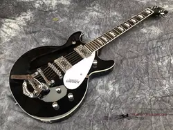 Китай OEM firehawk 2018 черный gretsch одноцветное средства ухода за кожей chrome аппаратные средства электрогитары Музыкальные инструменты Прямая