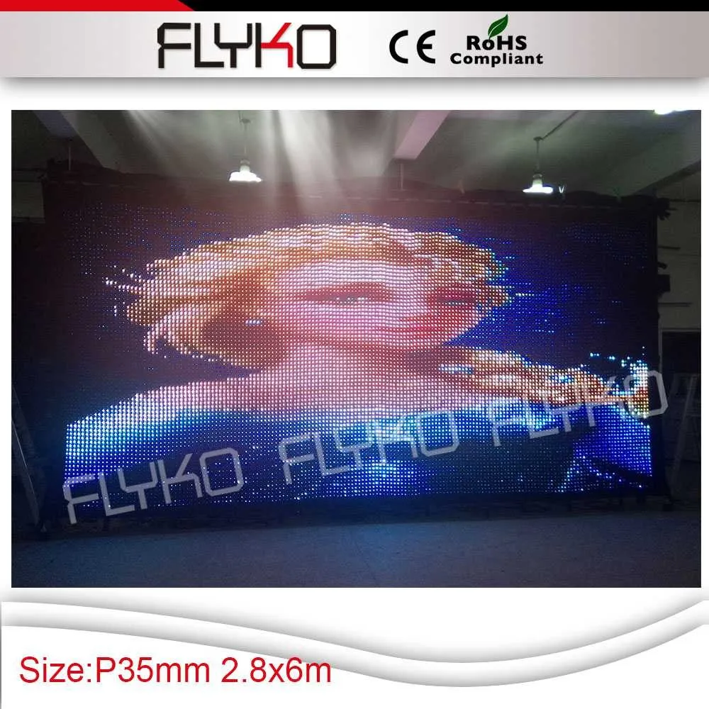 led video curtain 45