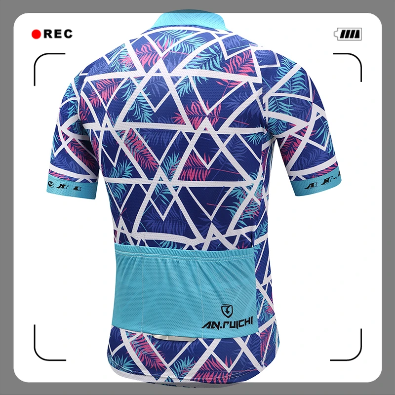 Для мужчин лето Велоспорт Джерси одежда для велосипедистов Спорт короткий рукав для верховой езды майки Индивидуальные/ услуги