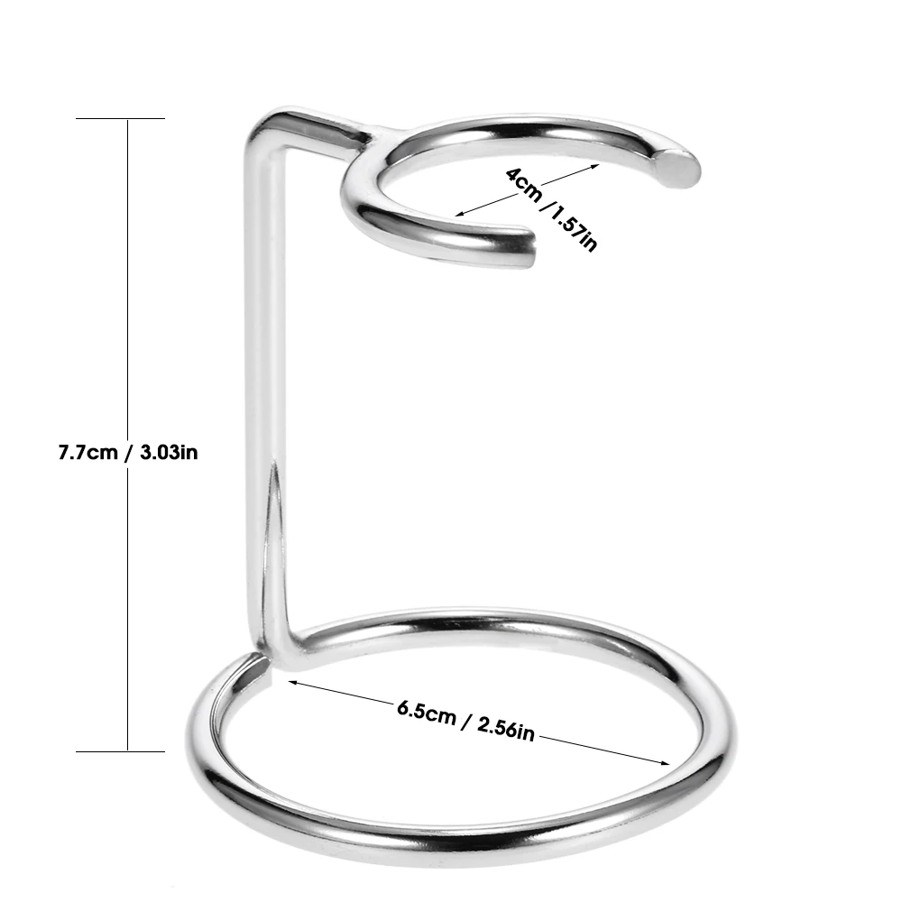 Высококачественный держатель для бритья из нержавеющей стали для мужской чаша для щетки для бритья сухое устройство для хранения воздуха подставка для бритья инструмент