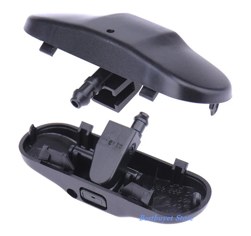 2x OEM Front Washer Jet Spray Windshield Washer Nozzle For VW Golf