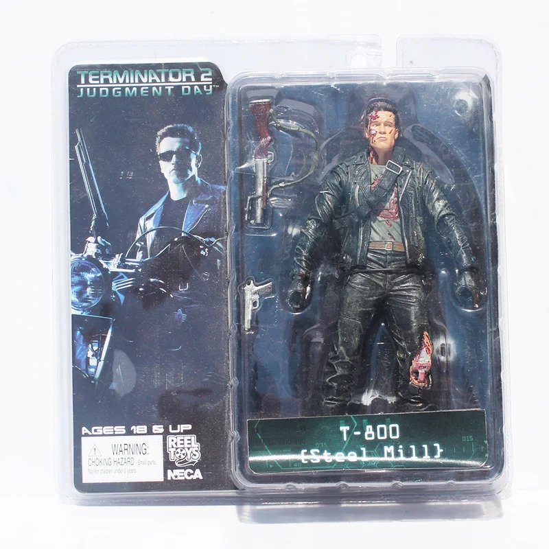 3 вида стилей NECA The Terminator 2 экшн-фигурка T-1000 geleria Mall Pescadero больница Cyberdyne Showdown ПВХ фигурка игрушки