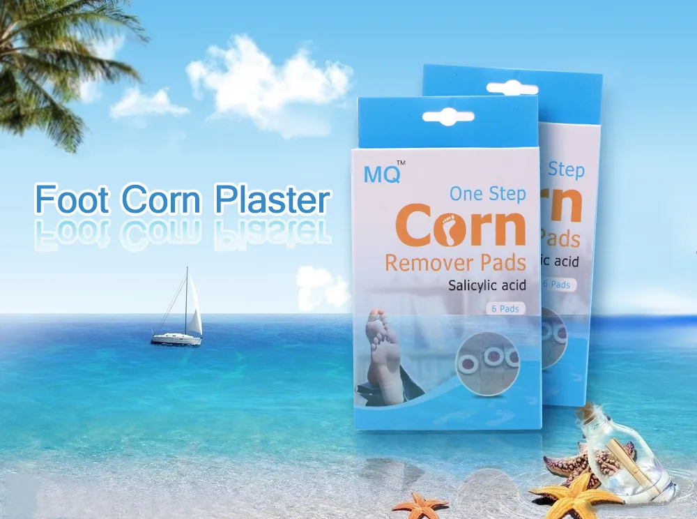 MQ 18 Pieces=3 Boxes Corn Callus Remover Patch Medical Plaster Health Care Corn Cutter Foot Callus Removal