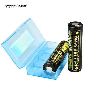 

2 Pieces High Drain Lithium 18650 Battery 3500mah 3.7V Discharge Current 60A Electronic Cigarette Battery IMR Cell Rechargeable