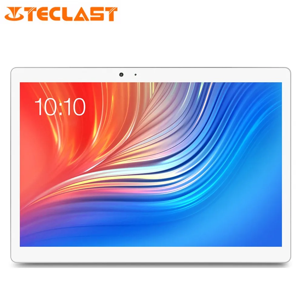 

Teclast T20 4G/3G Network Tablet PC 10.1 inch IPS Fingerprint Unlock Helio X27 Deca Core 4GB ROM 64GB RAM Dual WiFi 13.0MP GPS