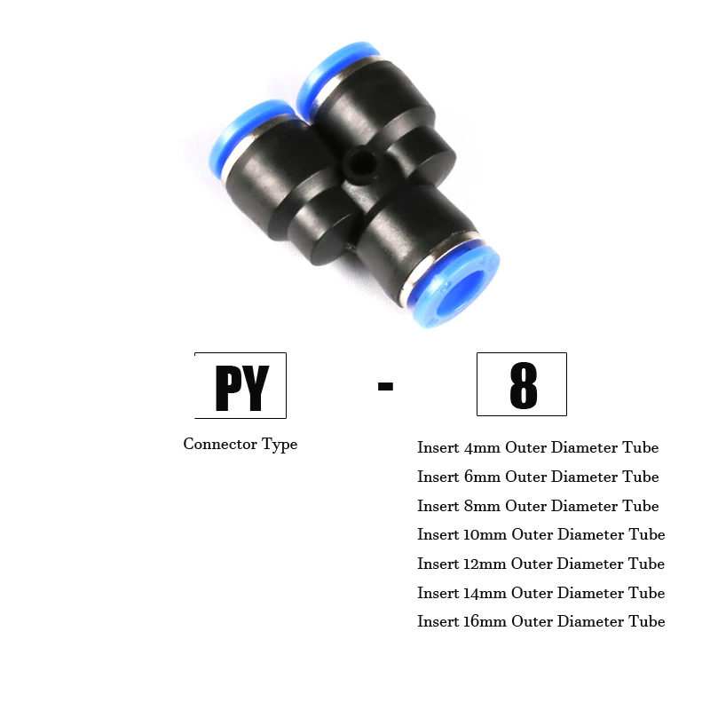 1 шт. пневматические фитинги быстроразъемные фитинги для пневматических труб 4 мм 6 мм 8 мм 10 мм 12 мм шланговые трубки Прямые фитинги