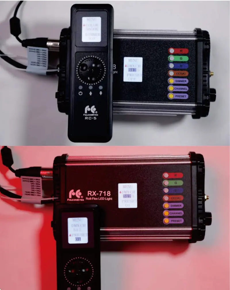 Falcon Eyes RC 5 пульт дистанционного управления для светодиодной RGB камеры видео свет RX