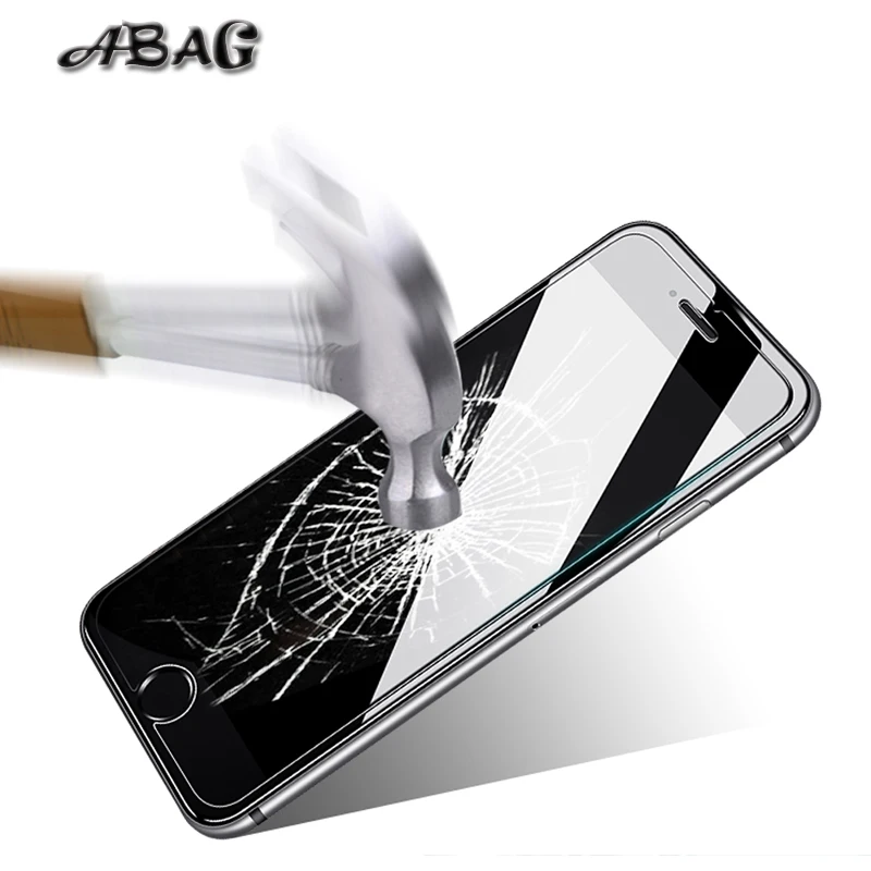 Ультратонкая защитная пленка из закаленного стекла ABAG 9h 2.5d 0 26 мм для Apple iphone 6 7 8 X