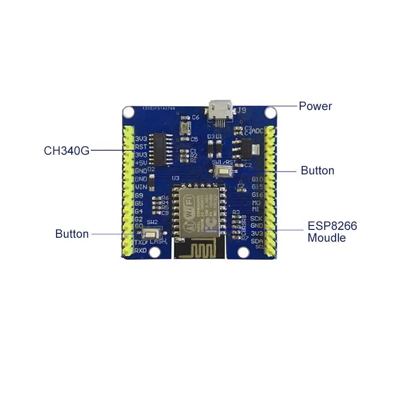 Электронная плата ESP8266 TPYBoard V202 Pyboard micropyton макетная плата для Pyboard pyton обучающий модуль процессор