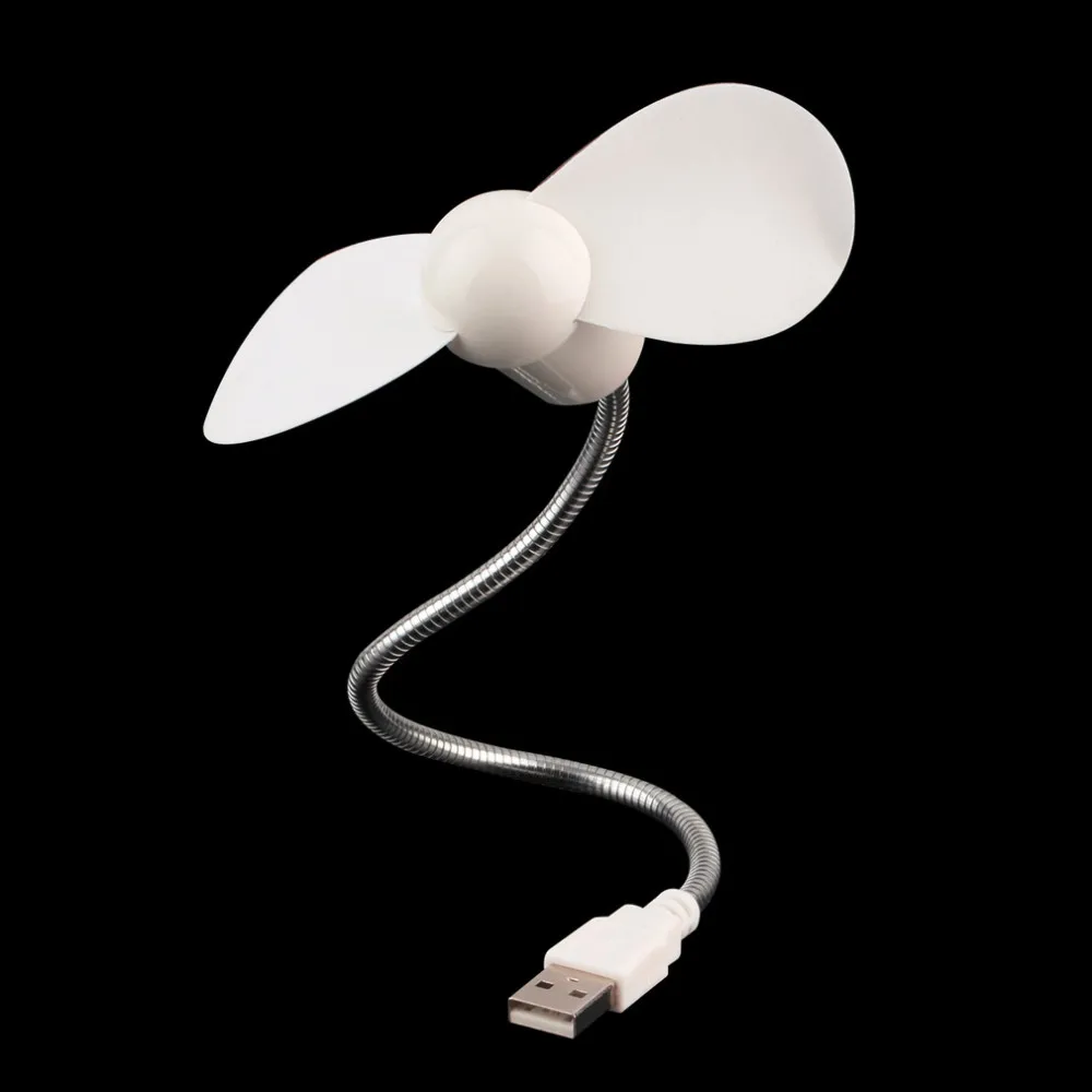 Mini Fan Cooling Fan Mini Exhaust Fan USB Fan Flexible Mini Cooling Cooler Fan For PC Computer Notebook Laptop with Retail Box High Quality