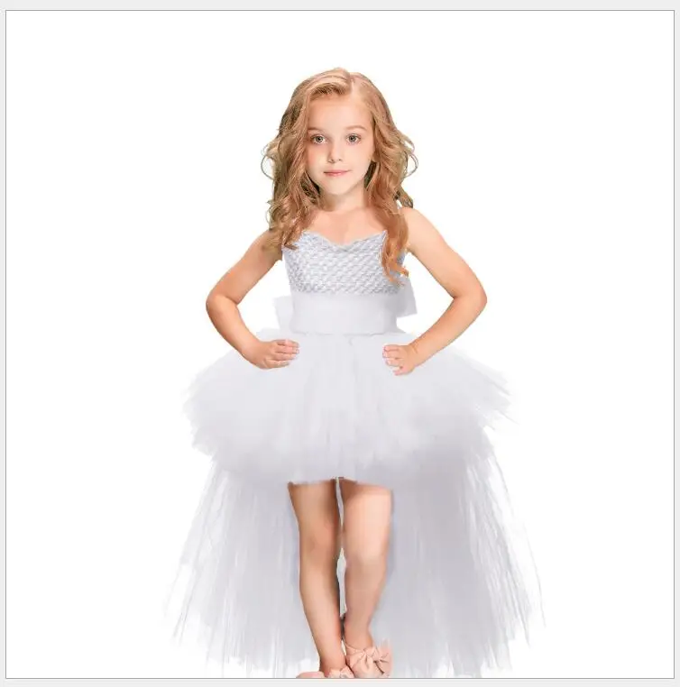 

Halloween children girls black witch dress fancy kids girls V-neck mermaid tail tutu dress princess fluffy holiday vestido