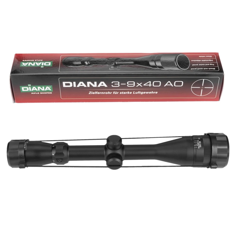 DIANA 3-9X40 AO тактические оптические прицелы из стекла с гравировкой перекрестием