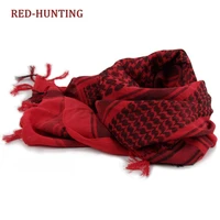Keffiyeh tactique Shemagh écharpe arabe châle cou couverture tête enveloppement coton hiver foulards 3