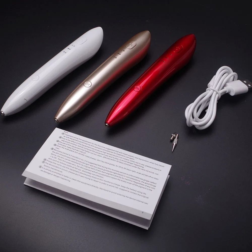 Image Mini Freckle Laser Facial Mole Tattoo Removal Tool Wart Skin Tag Removal Pen Face Dark Spot Remover Beauty Care Device Machine