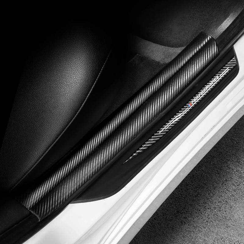SRXTZM 4 шт. для BMW F10 2011 2017 аксессуары защитная накладка на пороги двери защитные