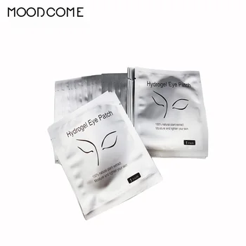 

10/25/50 Pairs Eyelash Extension Under Eye Pad Set Colorful Sterile Silicone Eye Pads Patches Lint Free Eyelash Pads